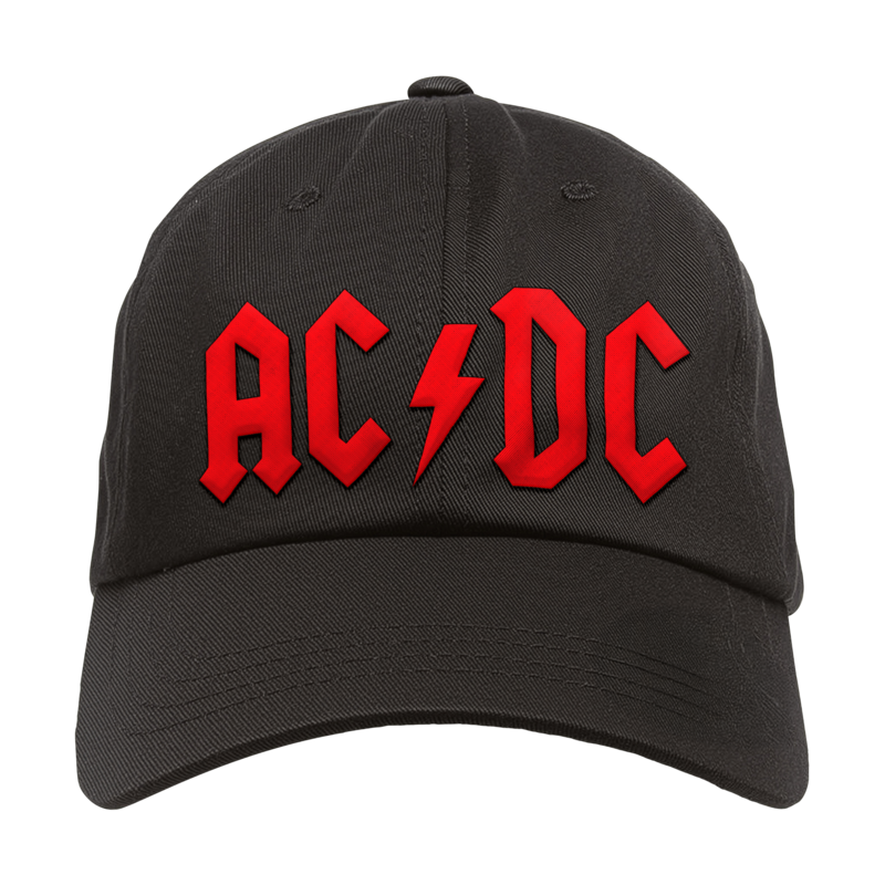 Cap  van AC/DC - Metal-Kids - Logo - Kinderen - zwart