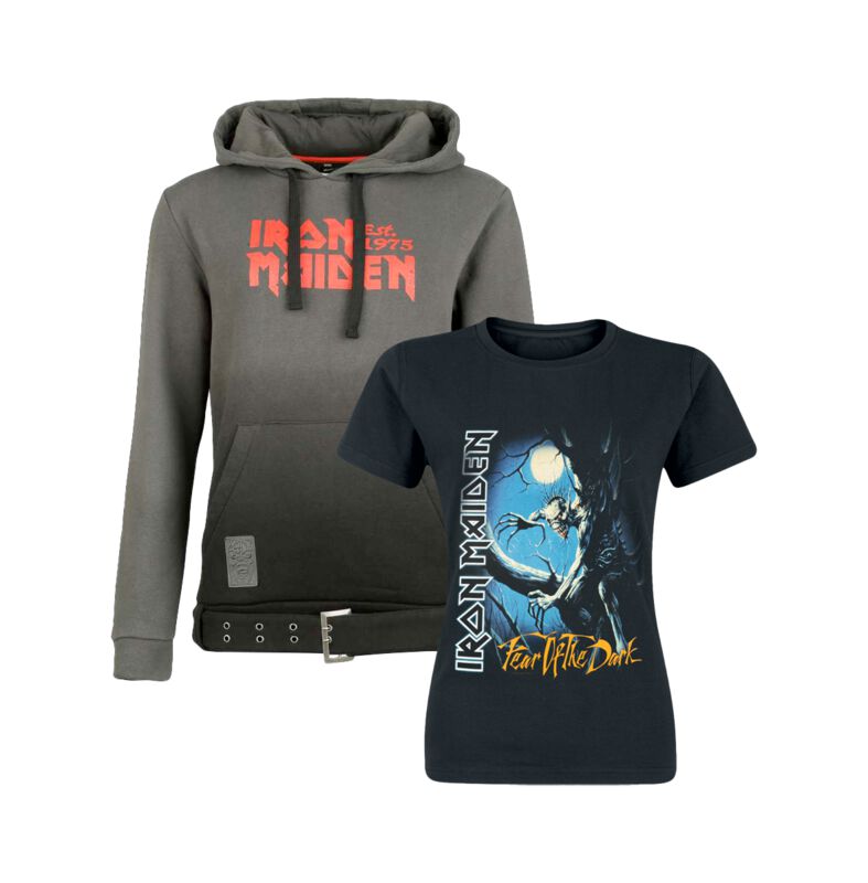 Kapuzenpullover - Fan Bundle - S bis XL - für Damen - Größe L - multicolor - EMP exklusives Merchandise! - Frauen - female