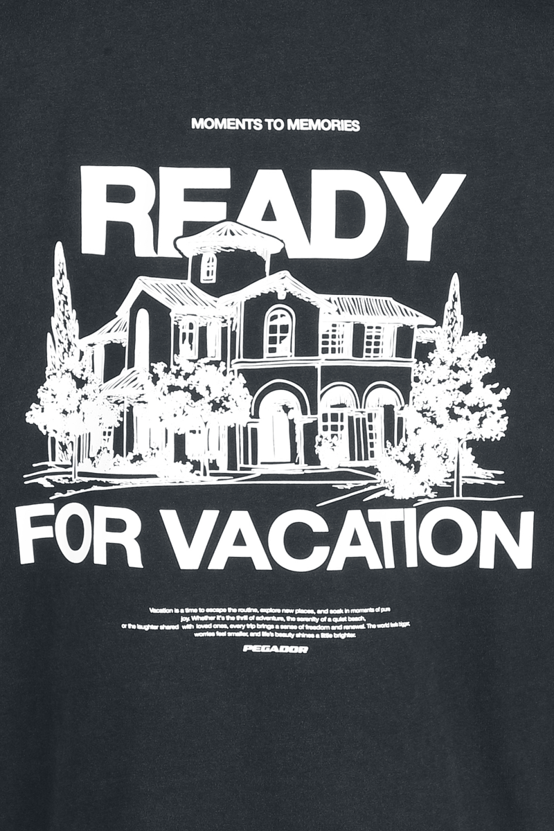 Thumbnail - Pegador Bovec Oversized Tee Oversize T-Shirt schwarz in S