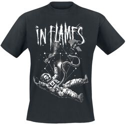Spaceman, In Flames, T-Shirt
