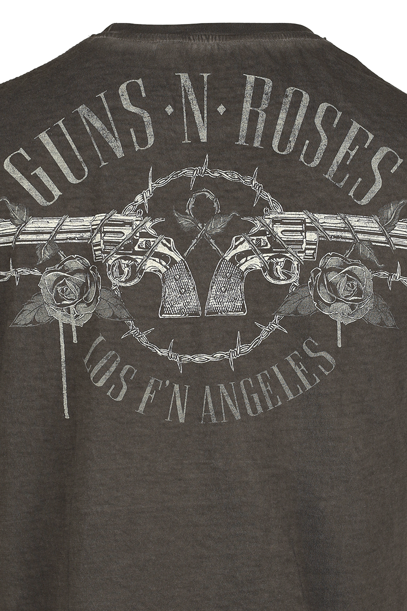 Thumbnail - Guns N' Roses Paradise City Label Tank-Top grau in 4XL