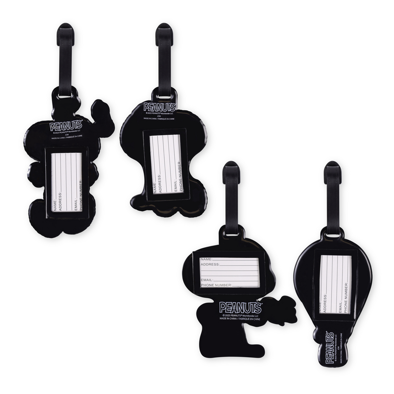 0198660049665 - Snoopy - Kofferanhänger Rucksack-Anhänger multicolor