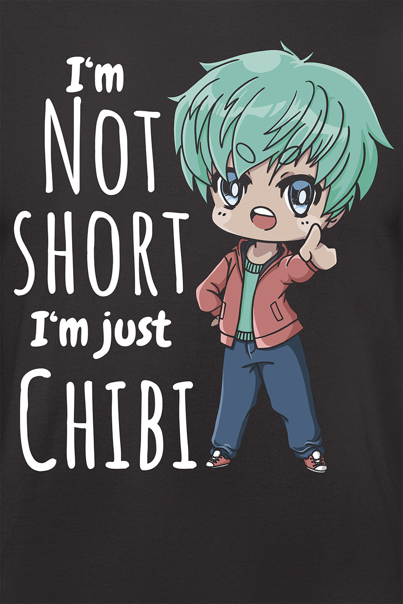 Funshirt Chibiboy#2 T-Shirt schwarz