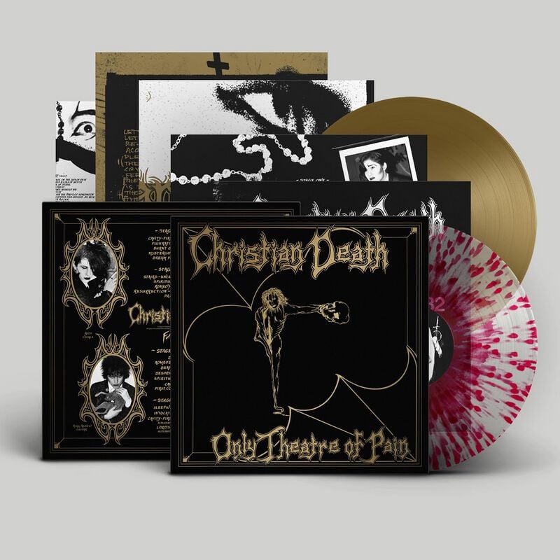 Only Theatre Of Pain von Christian Death - 2-LP (Coloured, Limited Edition, Re-Release, Remastered, Standard)