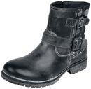 Studded Strap Ladies Boot, Rock Rebel by EMP, Boot
