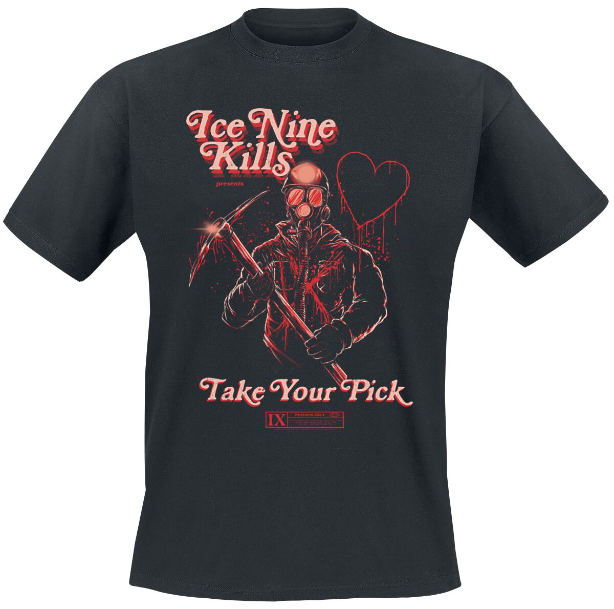 Ice Nine Kills T-Shirt - Day Minor - M bis 4XL - für Männer - Größe 4XL - schwarz  - Lizenziertes Merchandise!