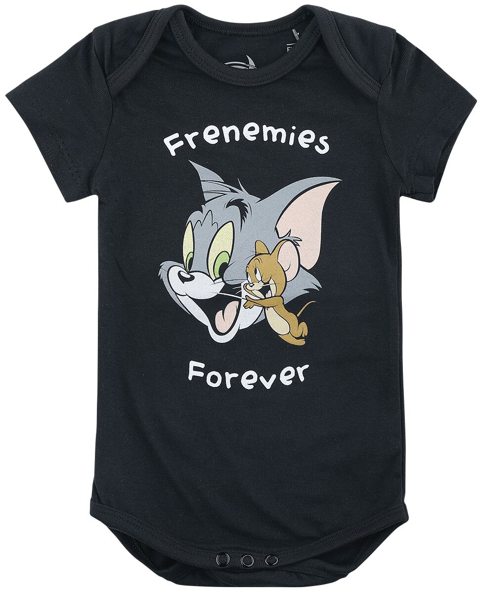 Body de Tom Et Jerry - Kids - Frenemies Forever - 50/56 à 74/80 - pour filles & garçonse - noir