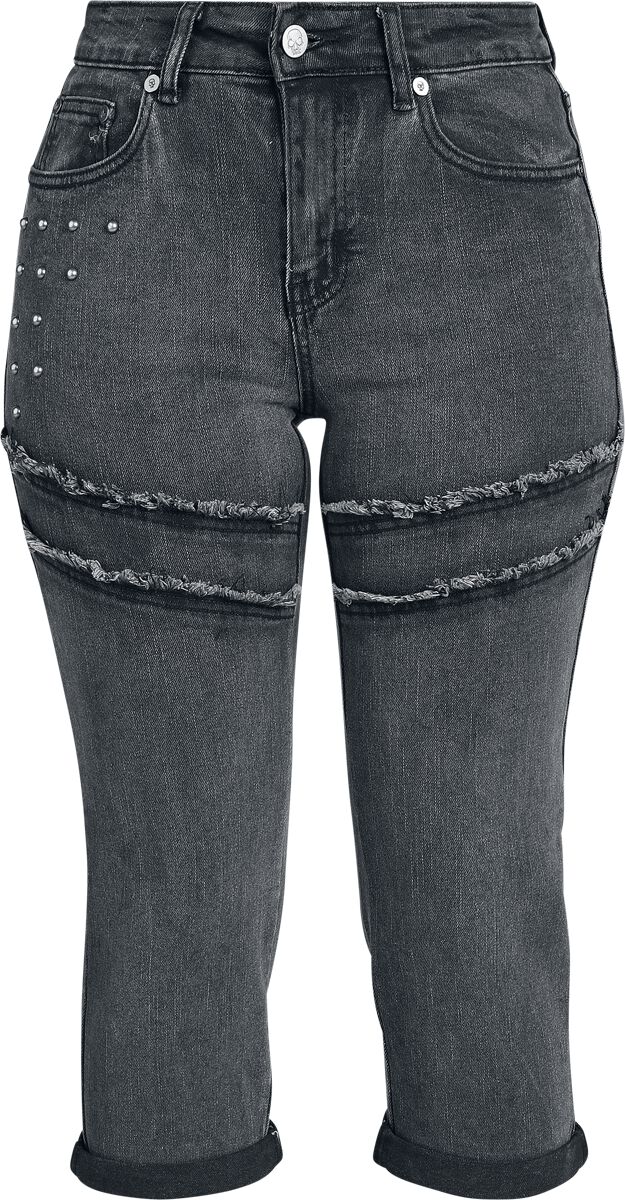 Shorts  av Rock Rebel by EMP - Rock Rebel by EMP - Dam - svart