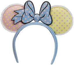 Loungefly - Minnie Pastel Color Block Dots, Mickey Mouse, Haarreifen