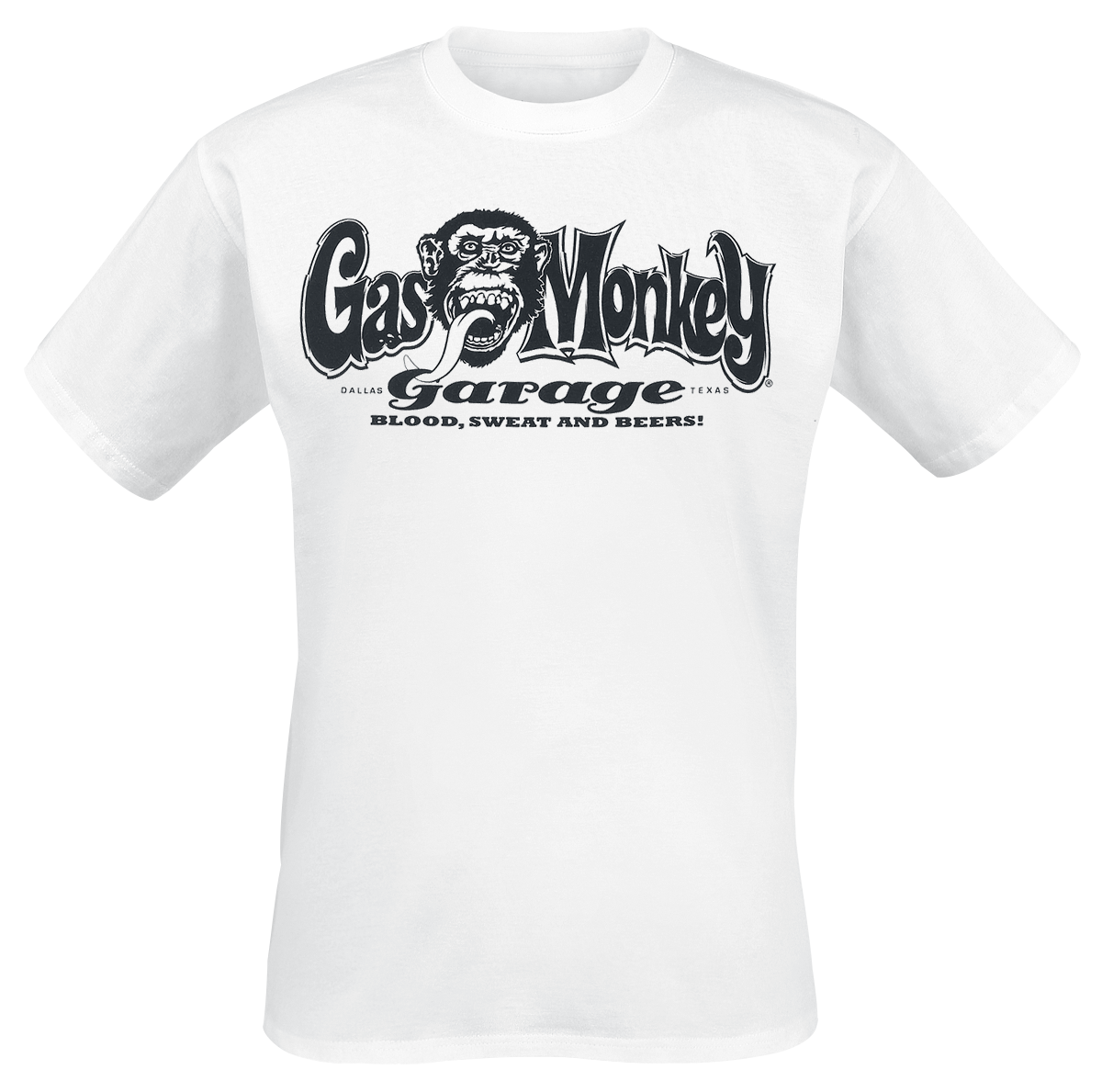 Gas Monkey Garage - Logo - T-Shirt - white image