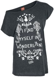 I Find Myself In Wonderland, Alice im Wunderland, T-Shirt