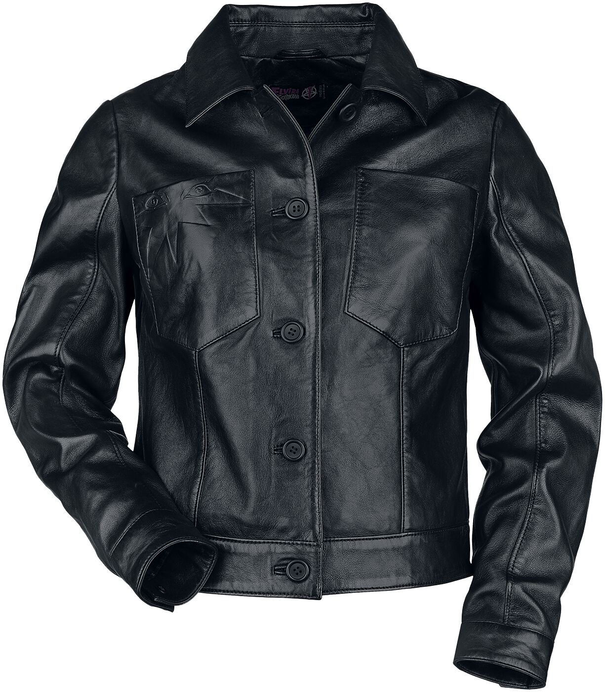 Gothicana by EMP Gothicana X Elvira Leather Jacket Lederjacke schwarz in XL