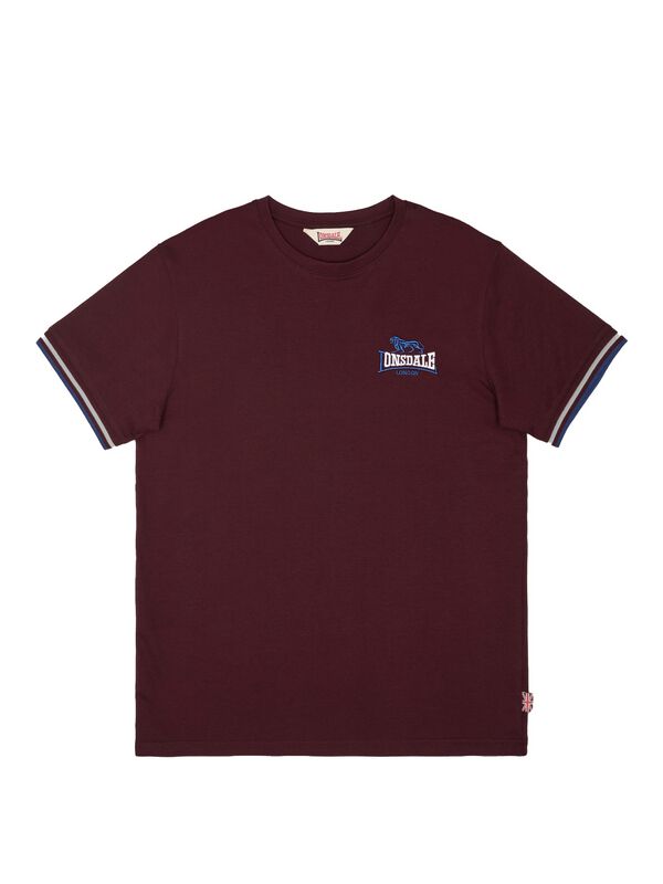 Lonsdale London SHILDON T-Shirt burgund in S