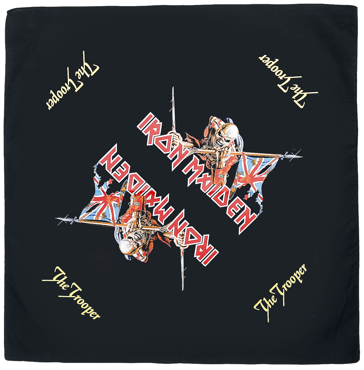 Iron Maiden - The trooper - Bandana - Tuch - multicolor