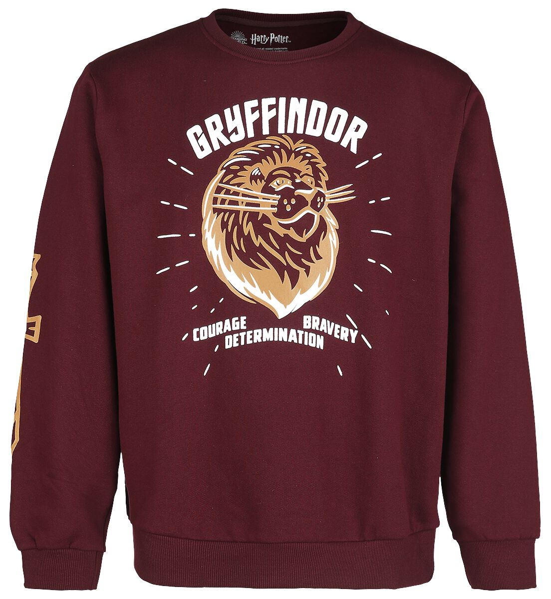 Sweat-shirt de Harry Potter - Gryffondor - S à XXL - pour Homme - rouge
