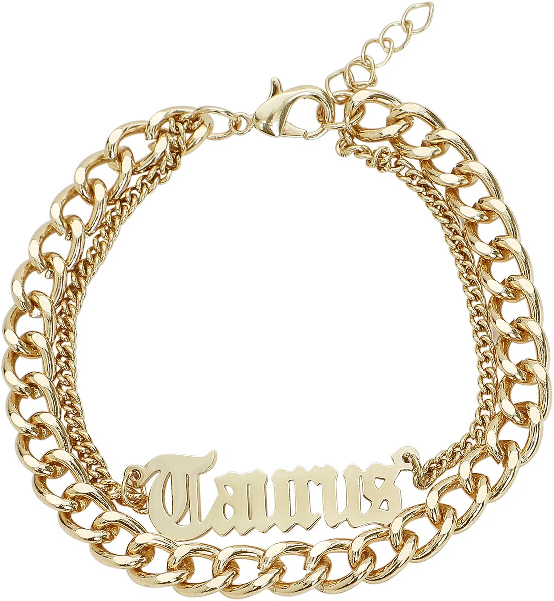 Urban Classics Zodiac Golden Anklet Taurus Ankle Chain gold coloured