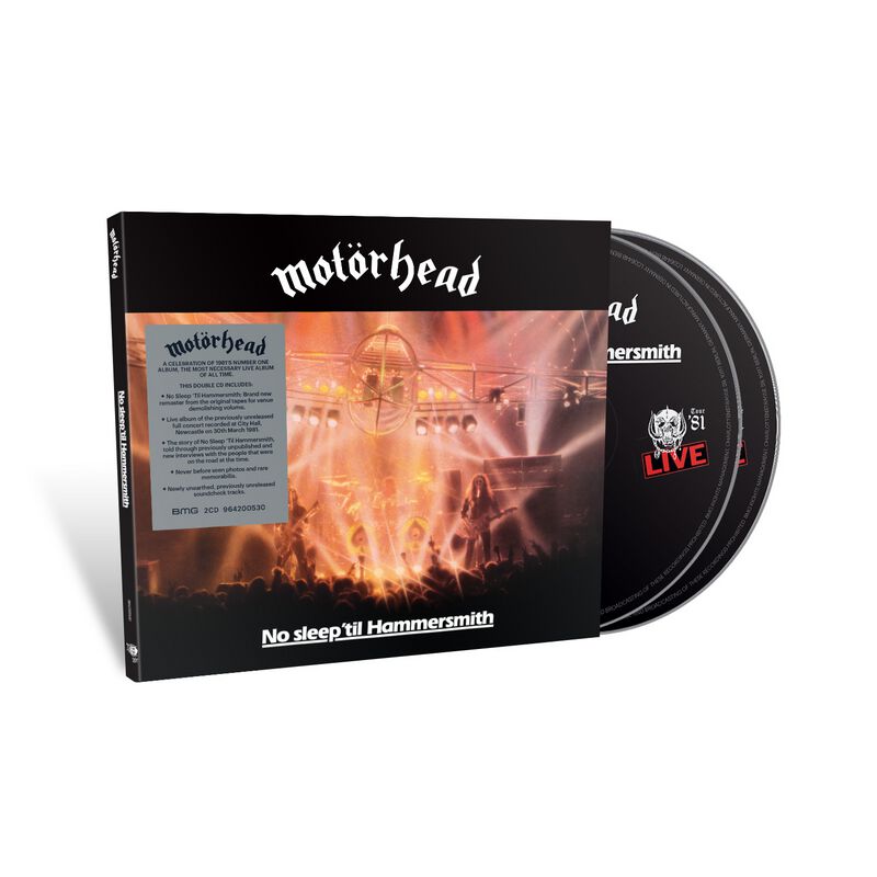 4099964200539 - No sleep til Hammersmith (40th Anniversary Edition) CD multicolor