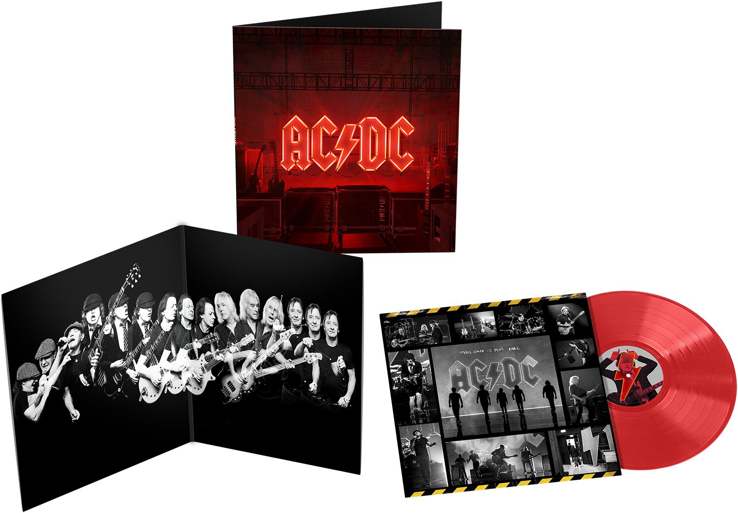 AC/DC Power up LP red
