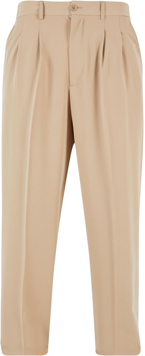 Urban Classics Wide Fit Pants Stoffhose sand in W32L32