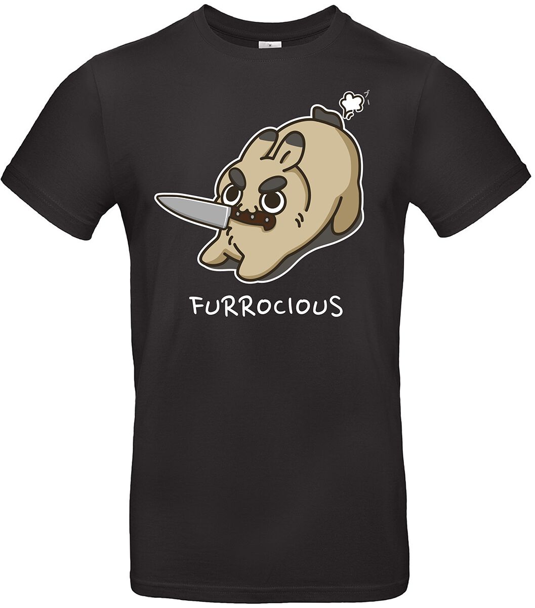 Funshirt Furrocious Bunny T-Shirt schwarz Funshirt Furrocious Bunny T-Shirt schwarz