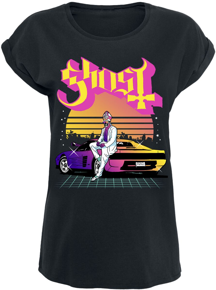 T-Shirt Manches courtes de Ghost - Papa 2 Vice - S à XL - pour Femme - noir