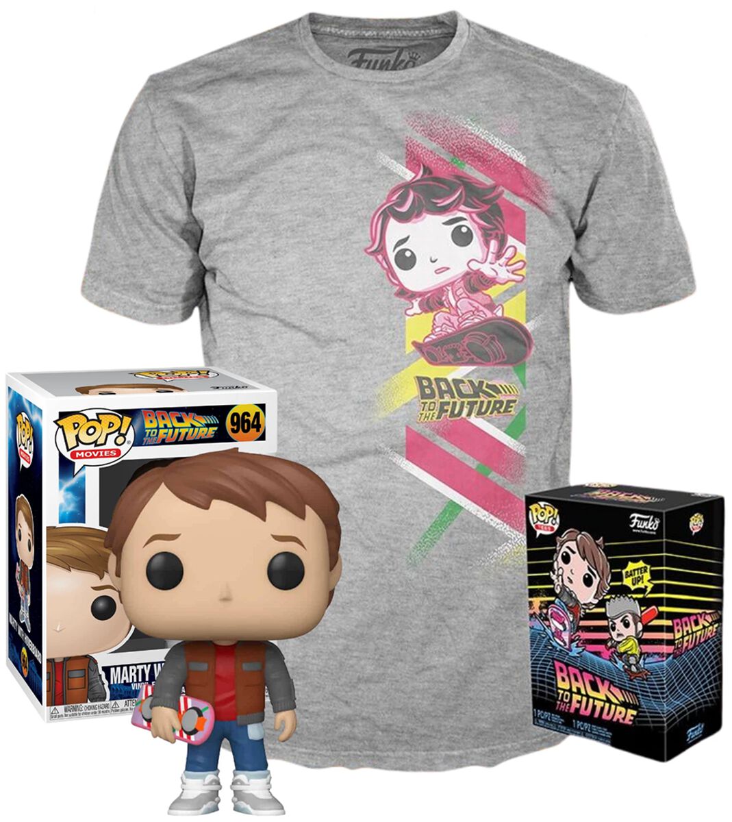 Zurück in die Zukunft Marty with Hoverboard – POP! & Tee Funko Pop! multicolor – 25.72% Rabatt Zurück in die Zukunft Marty with Hoverboard – POP! & Tee Funko Pop! multicolor – 25.72% Rabatt