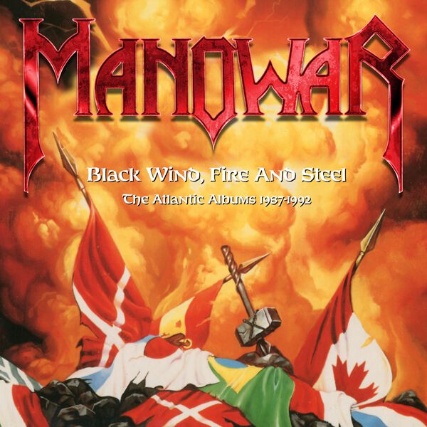 Manowar Black wind, fire and steel – The Atlantic albums CD multicolor Manowar Black wind, fire and steel – The Atlantic albums CD multicolor
