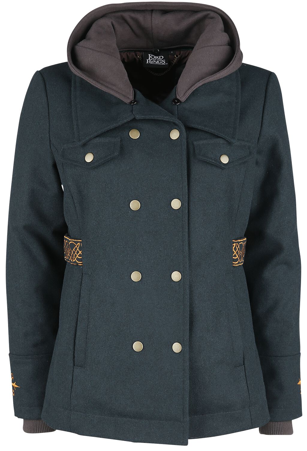 The Lord Of The Rings Rohan Winter Jacket dark green