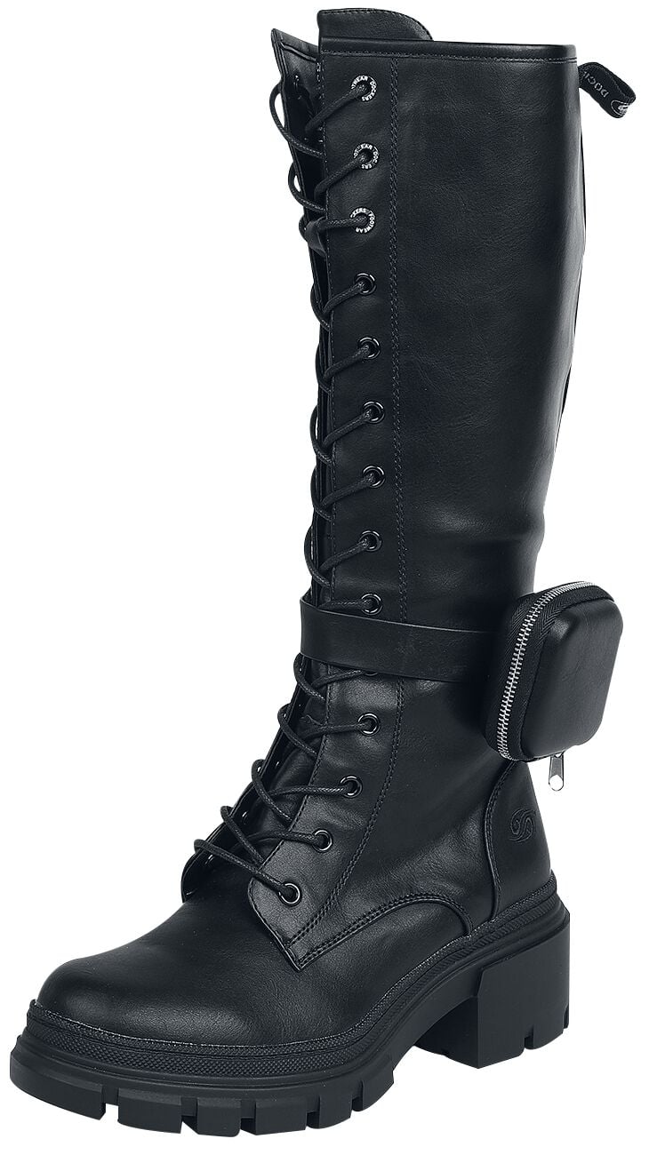 Dockers by Gerli Steifel mit Tasche Stiefel schwarz