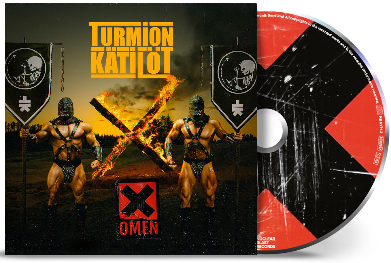 Omen X CD von Turmion Kätilöt