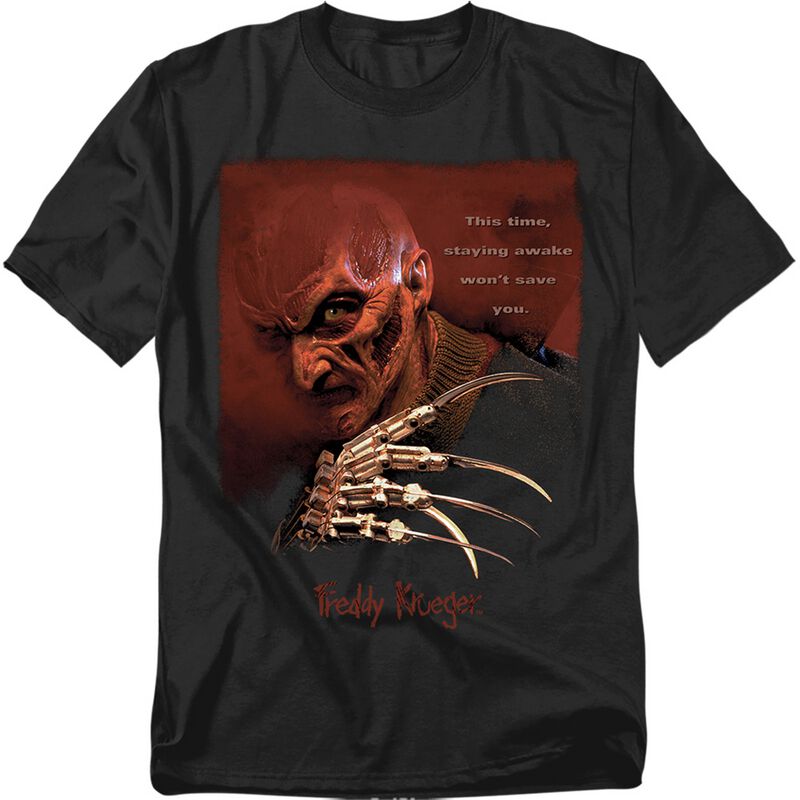 A Nightmare on Elm Street T-Shirt - Freddy Krueger Large Face - M bis 5XL - für Männer - Größe L - schwarz  - EMP exklusives Merchandise!