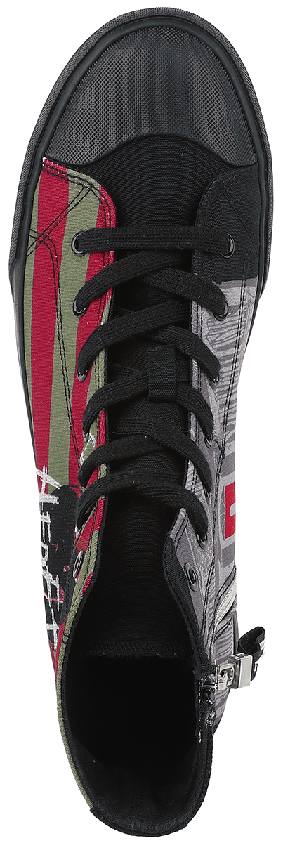 A Nightmare on Elm Street He Knows Where You Sleep Sneaker high multicolor - 28.90% Rabatt