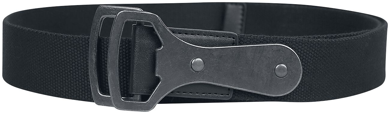 Image of Cintura di Rock Rebel by EMP - Belt with bottle opener buckle - Uomo - nero