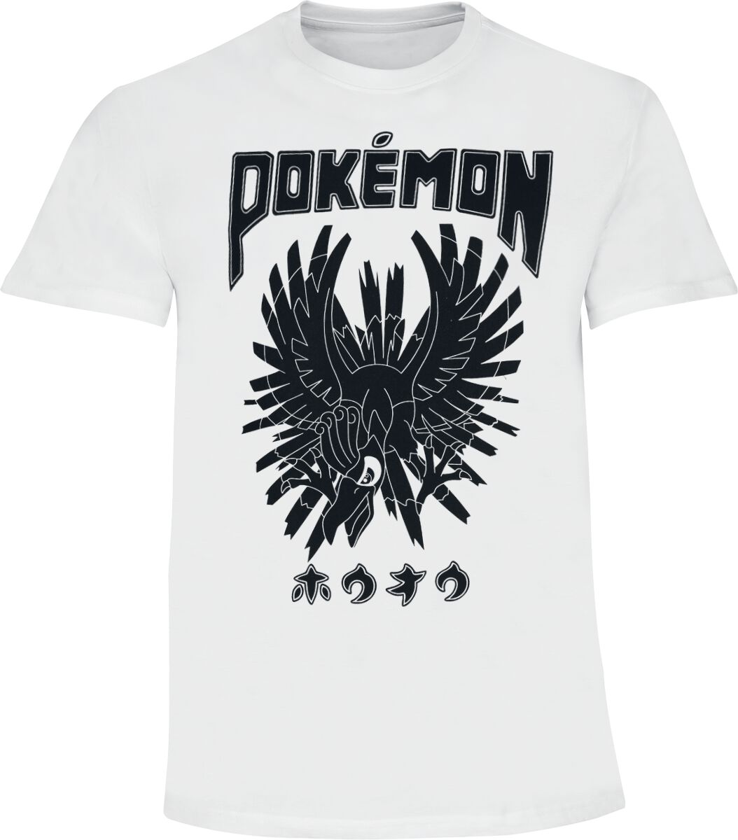 Camiseta  de Pokémon - Ho-oh - Hombre - Blanco