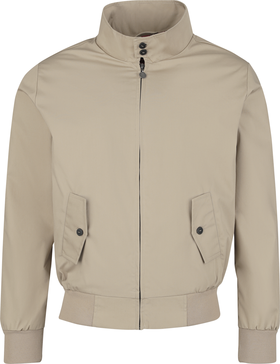 4068143320924 - Larger Than Life Bomber Jacket Übergangsjacke beige in XL