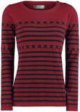 Knitted Stars and Stripes, RED by EMP, Sweatshirt