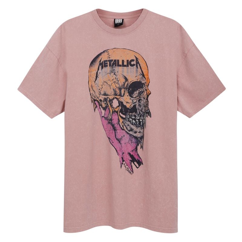 Metallica Amplified Collection - Sad But True T-shirt light pink