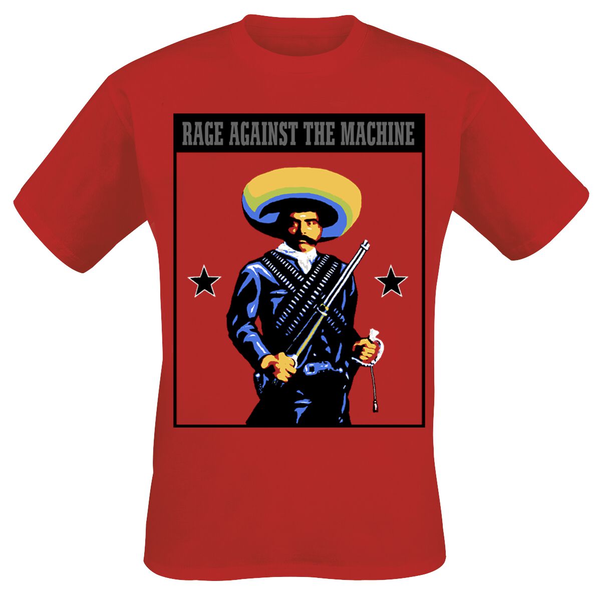 Rage Against The Machine Zapata T-Shirt red