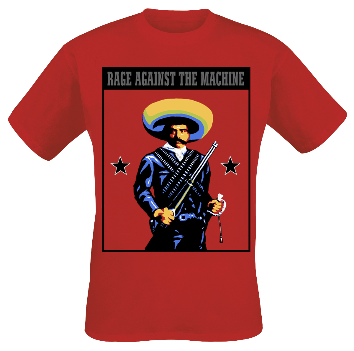 Rage Against The Machine - Zapata - T-Shirt - red image