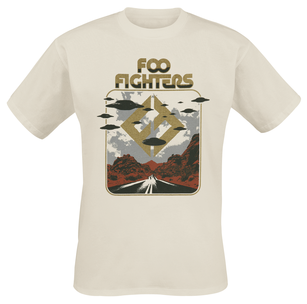 Foo Fighters - Roswell - T-Shirt - beige image