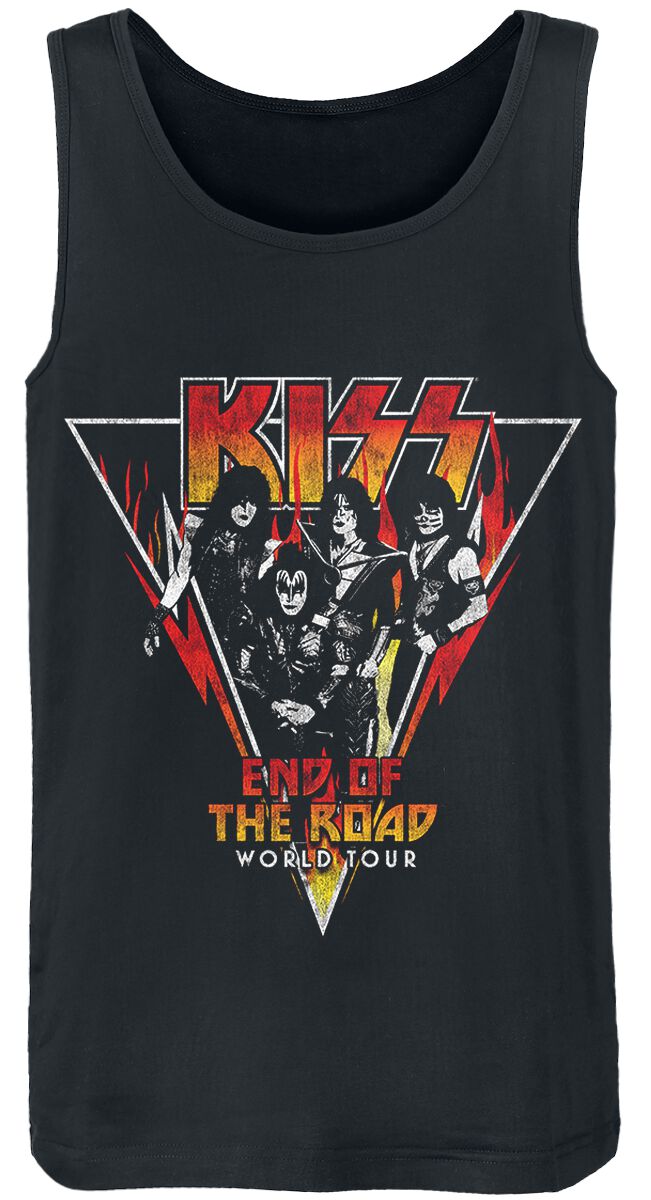 EOTR World Tour Triangle Tank-Top schwarz von Kiss