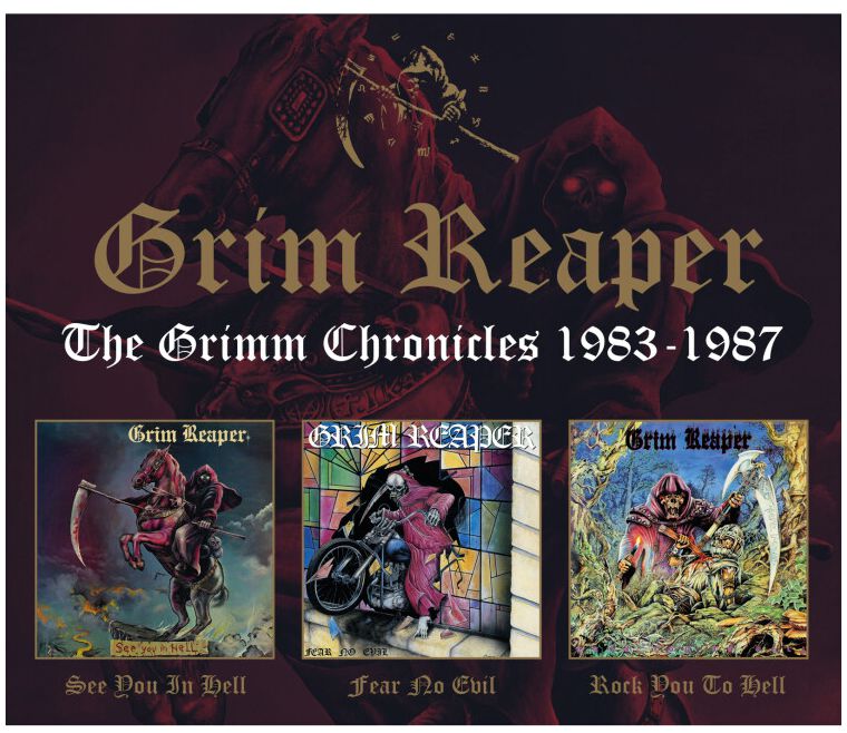 Image of CD di Grim Reaper - The Grimm chronicles 1983-1987 - Unisex - standard