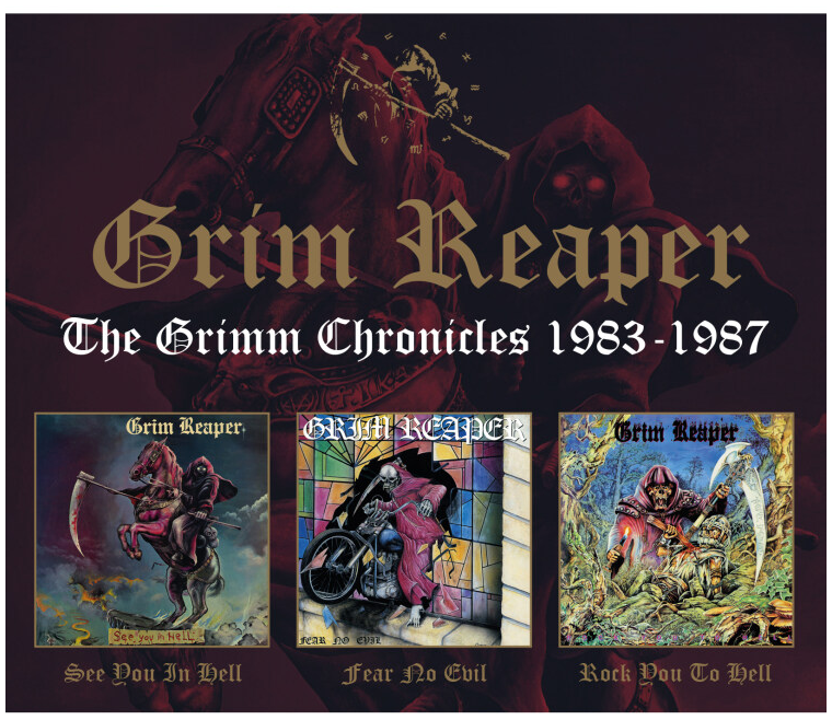 CD  av Grim Reaper - The Grimm chronicles 1983-1987 -  -