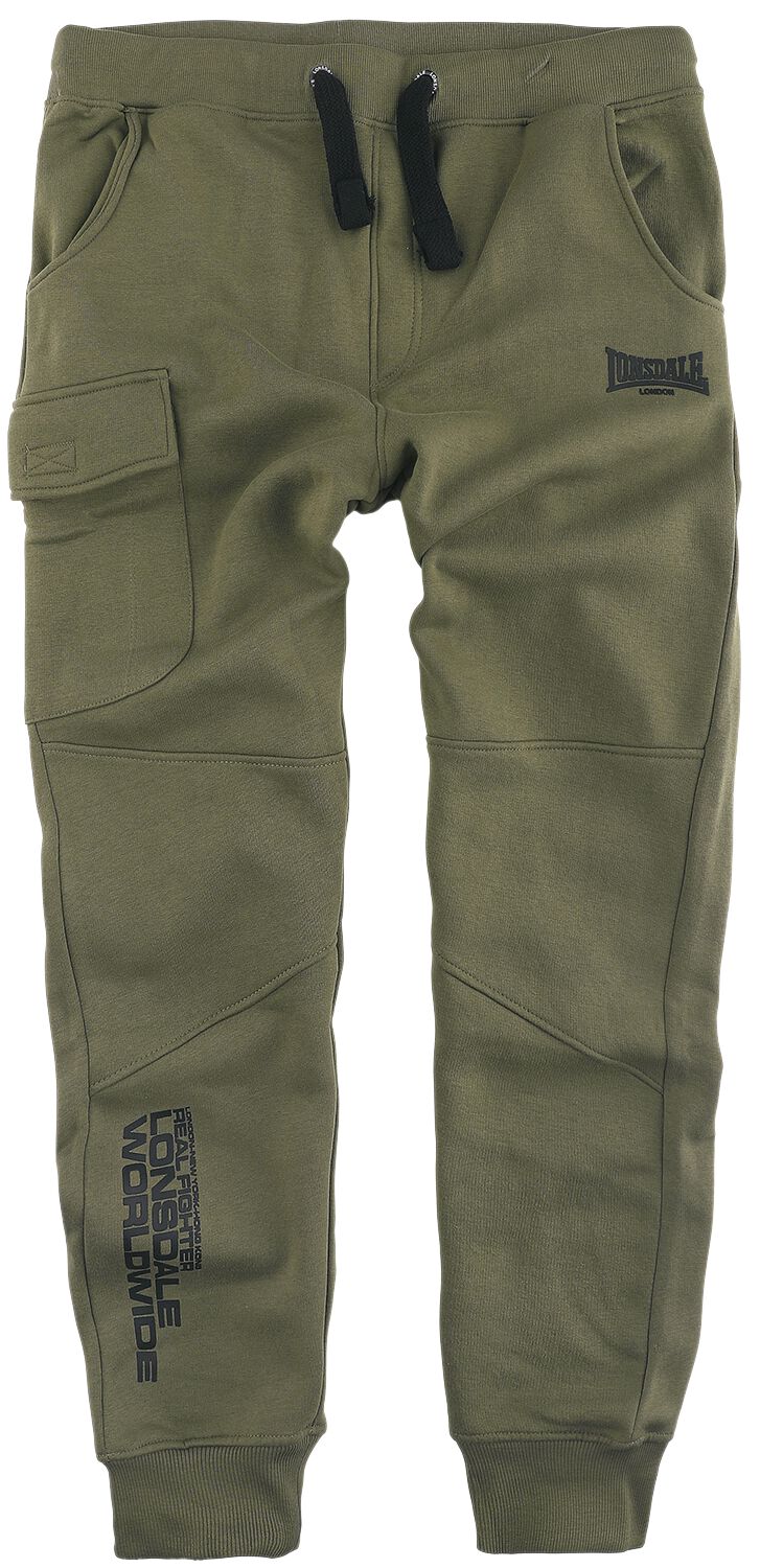 Lonsdale London TWEEDMOUTH Tracksuit Trousers olive