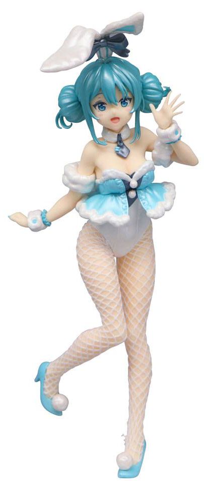 Vocaloid BiCute Bunnies Statue Hatsune Miku White Rabbit Pearl Colour Statue multicolour