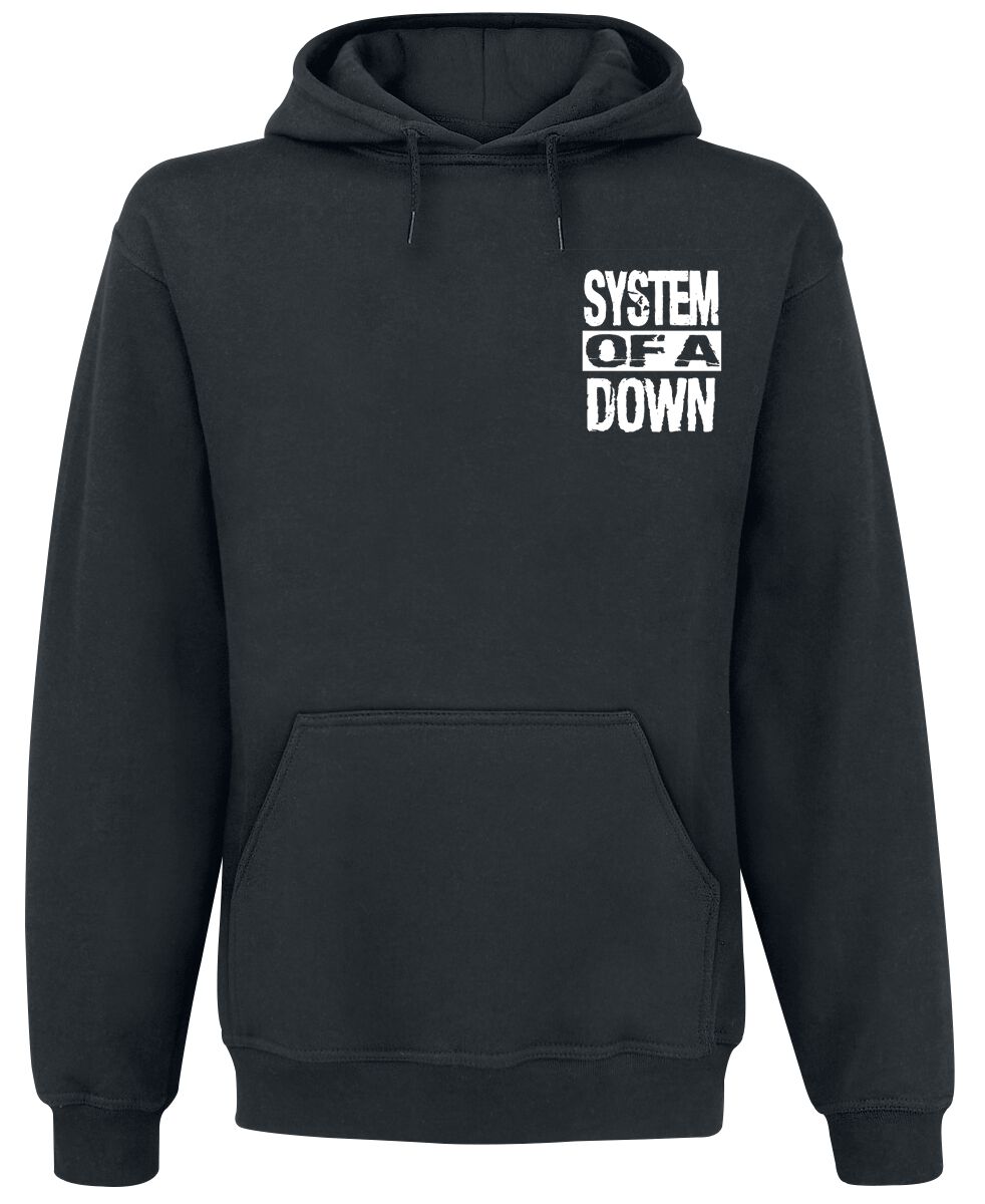 System Of A Down System Waves Hooded sweater black