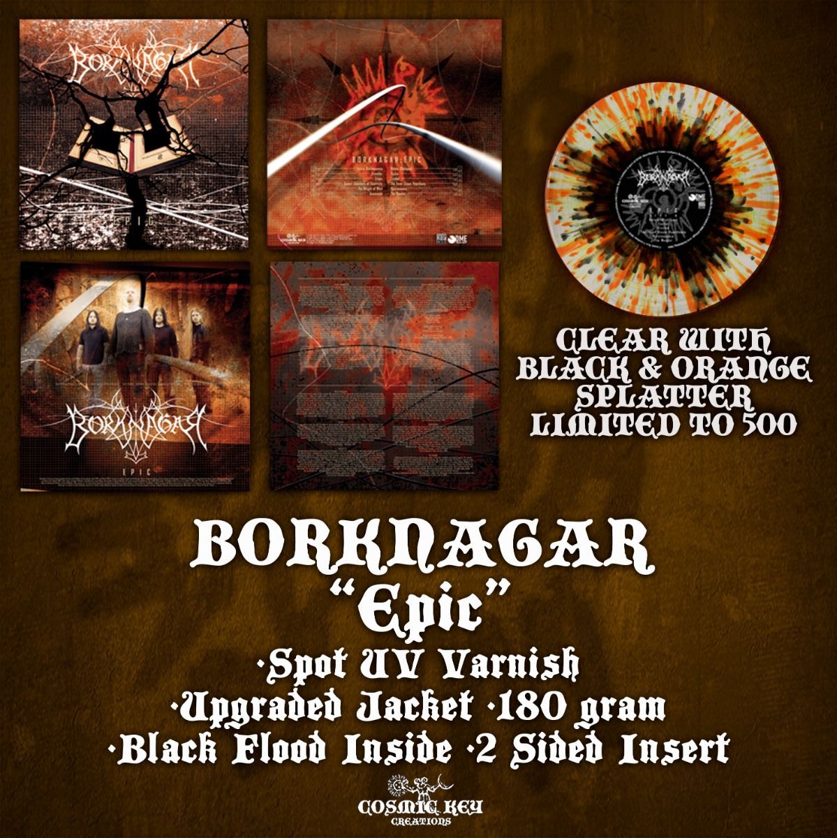 Borknagar Epic LP splattered