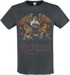 Amplified Collection - Royal Crest, Queen, T-Shirt