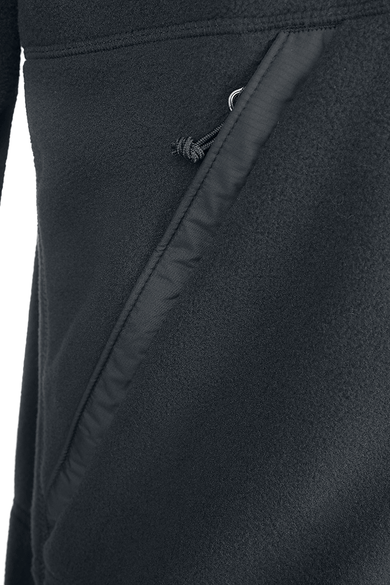 Vintage Industries Vitor Hollow Fibre Fleece Übergangsjacke schwarz