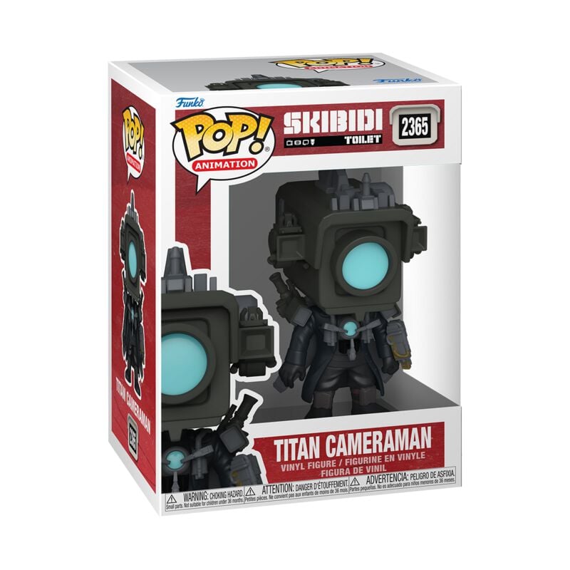 Skibidi Toilet Titan Cameraman Vinyl Figurine 2365 Funko Pop! multicolor